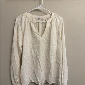 Old Navy Women's Ivory Blouse